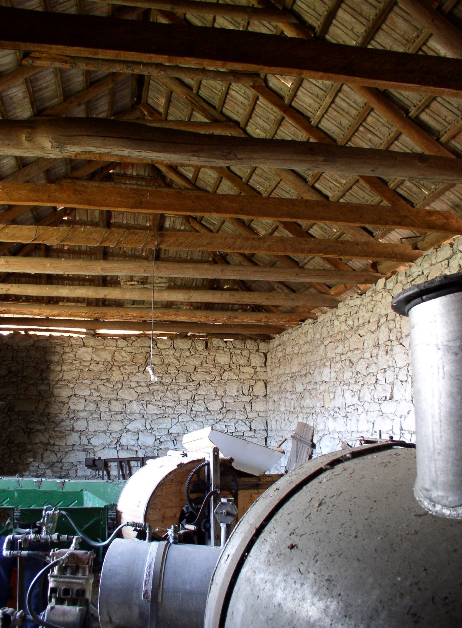 Istálló belsőtér